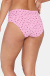 Zivame Low Rise Full Coverage Bikini Panty (Pack of 3) - Multicolor — thumbnail 3